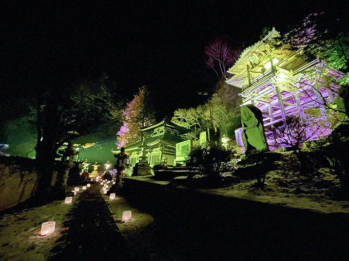 キャンドルの灯り