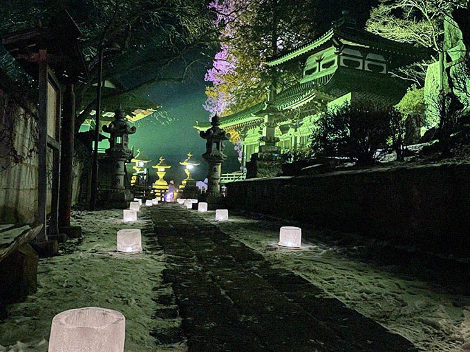 キャンドルの灯り