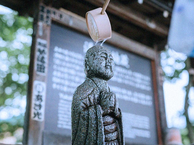 お湯かけ地蔵